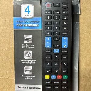 **SOLD**UltraPro Preprogrammed Remote Control Samsung Replacement - New Open Box